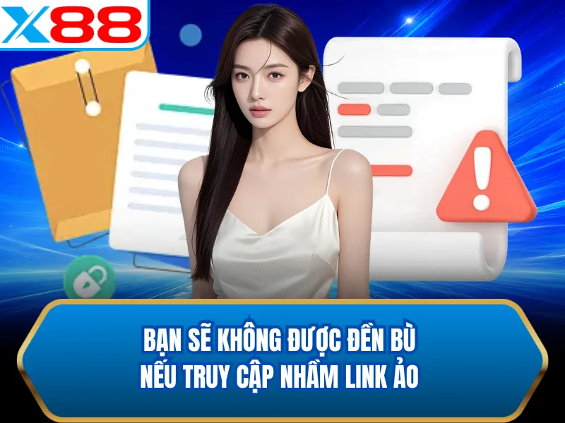 Bạn sẽ không được đền bù nếu truy cập nhầm link ảo