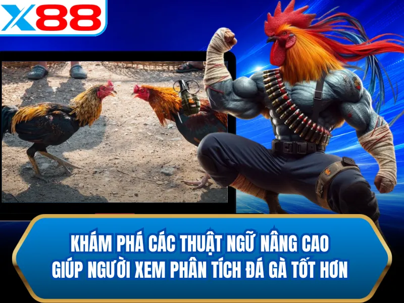 Khám phá các thuật ngữ nâng cao giúp người xem phân tích đá gà tốt hơn